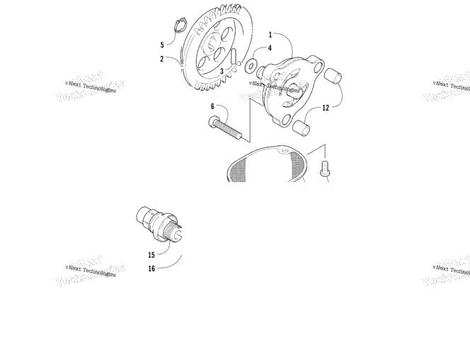 Oil Pump And Strainer Assembly