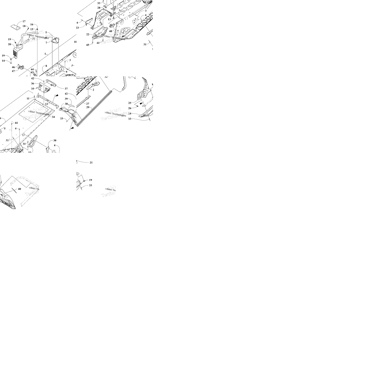 Tunnel And Snowflap Assembly
