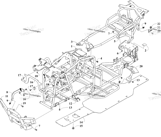 Frame And Related Parts