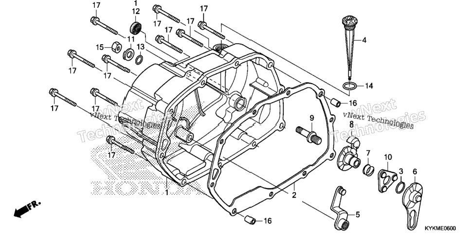 Right Crankcase Cover