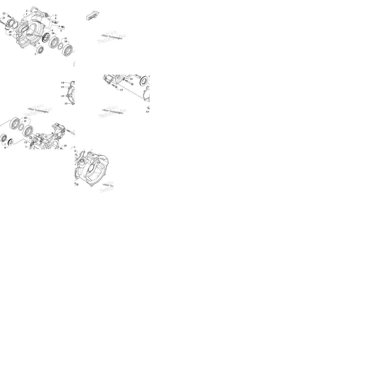 Cranckcase Assembly