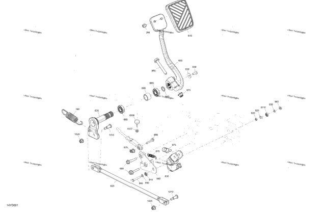 Mechanic - Brake Pedal