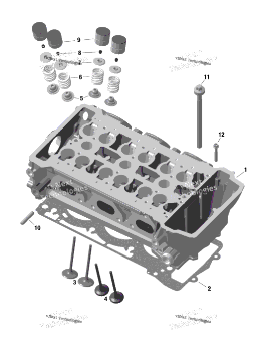 Rotax - Cylinder Head