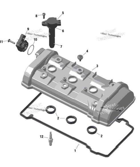 Rotax - Valve Cover