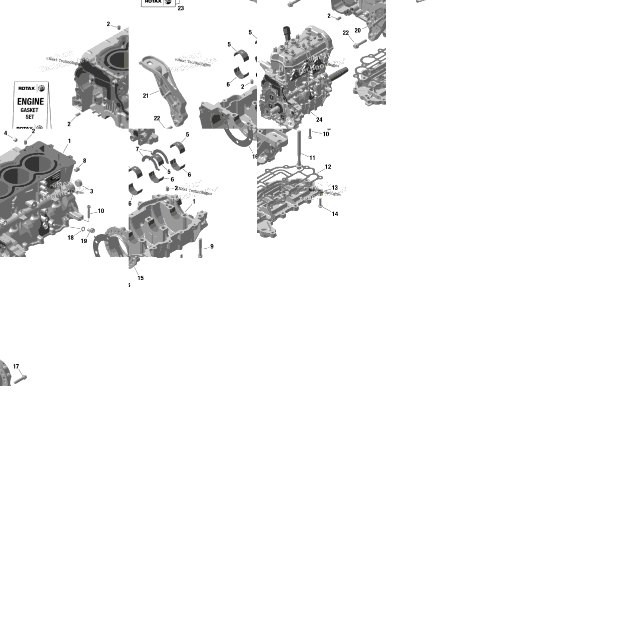 Rotax - Crankcase