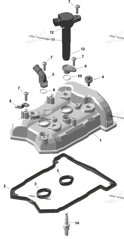 Rotax - Valve Cover