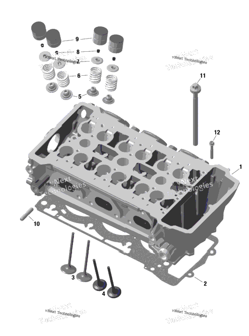 Rotax - Cylinder Head
