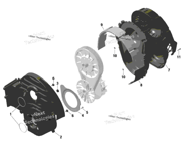 Rotax - Cvt Cover