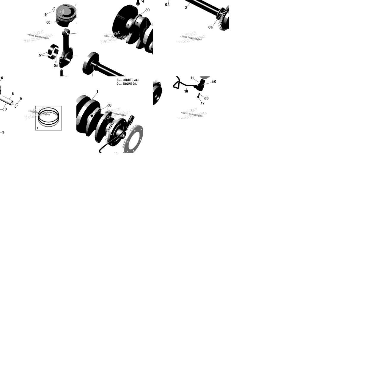 Crankshaft And Pistons