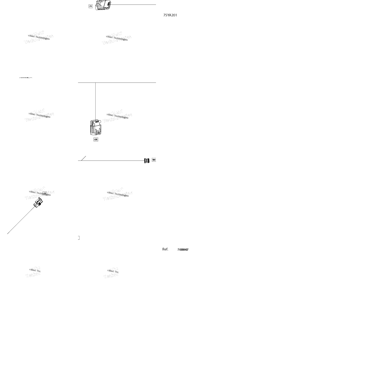 Electric - Left Cargo Harness - 710006437