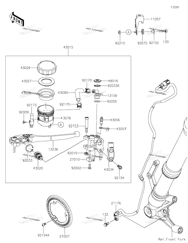 Front Master Cylinder