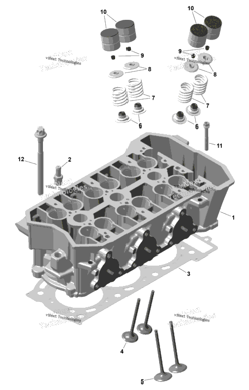 Rotax - Cylinder Head