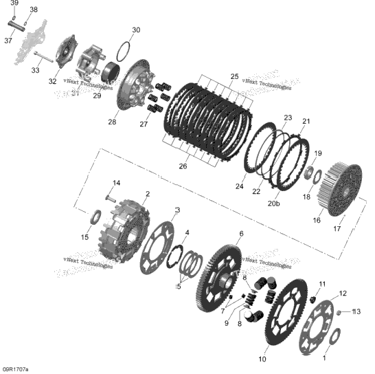 Rotax - Clutch - Se6