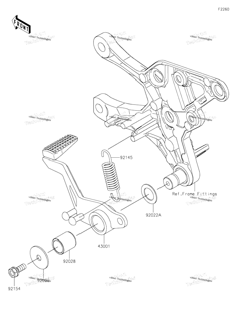Brake Pedal/Torque Link 2