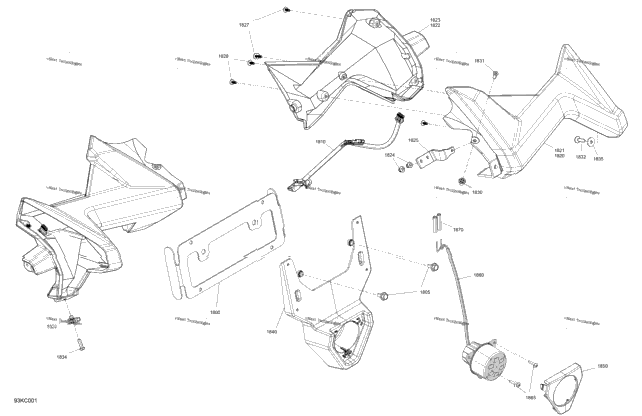 Miscellaneous - Taillight - Japan - Conformity Kit