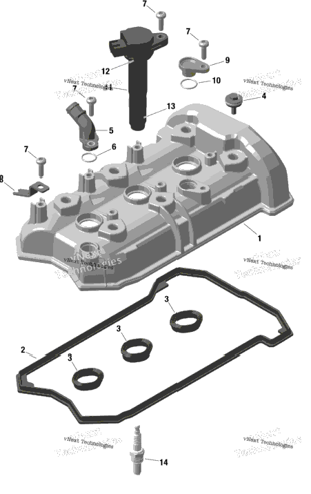 Rotax - Valve Cover