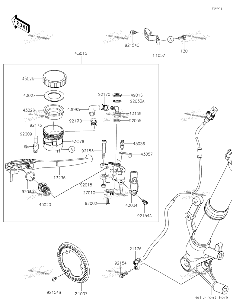 Front Master Cylinder 2