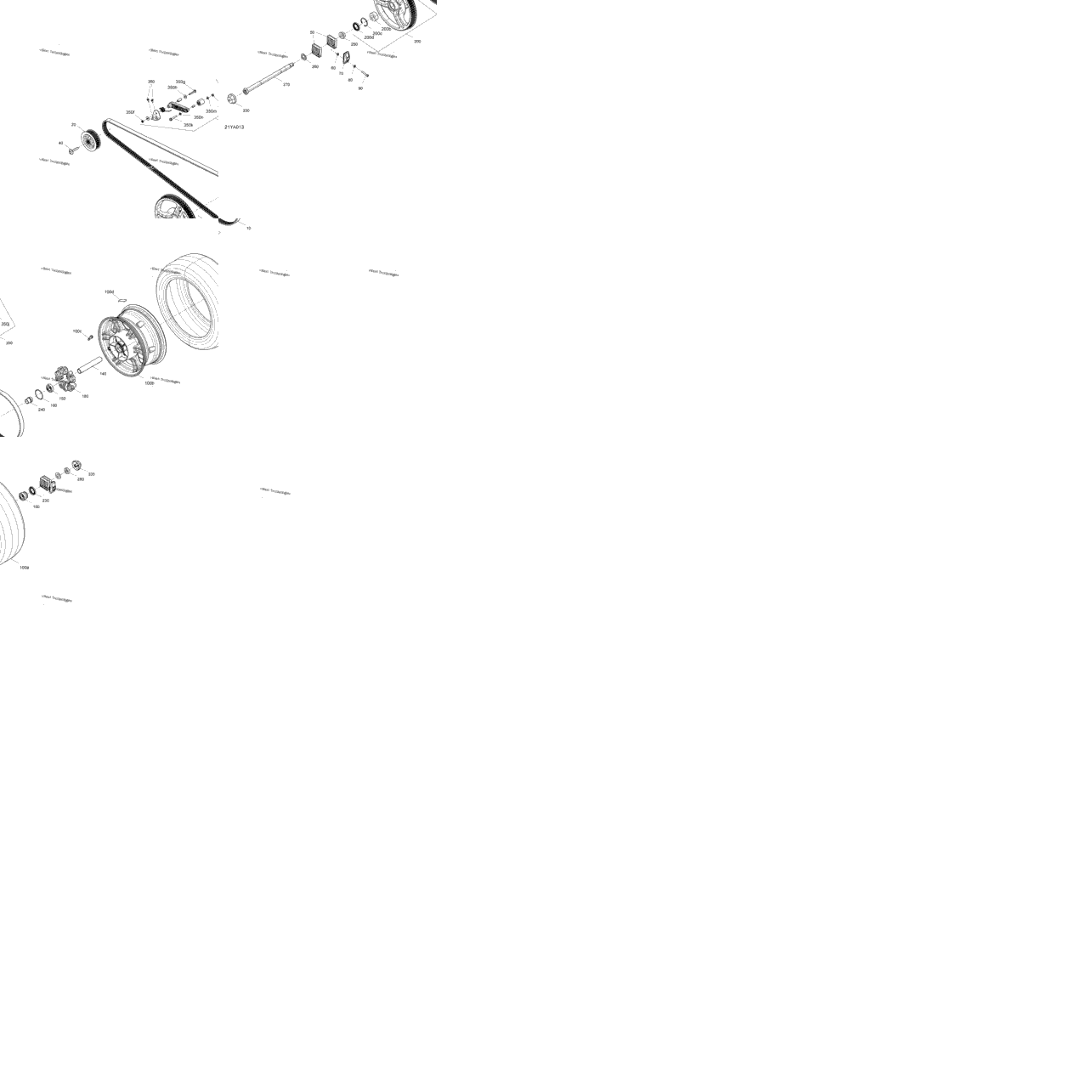 Drive - Rear Common Parts