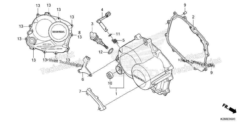 Right Crankcase Cover