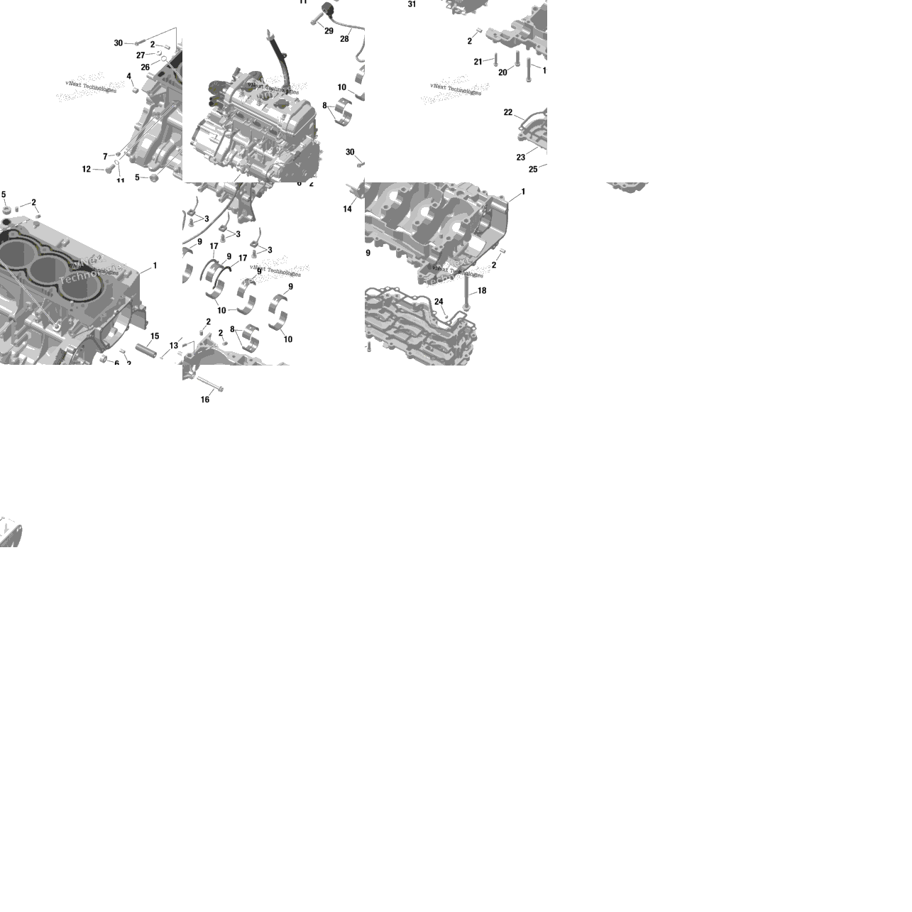 Rotax - Crankcase