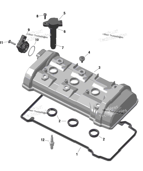 Rotax - Valve Cover
