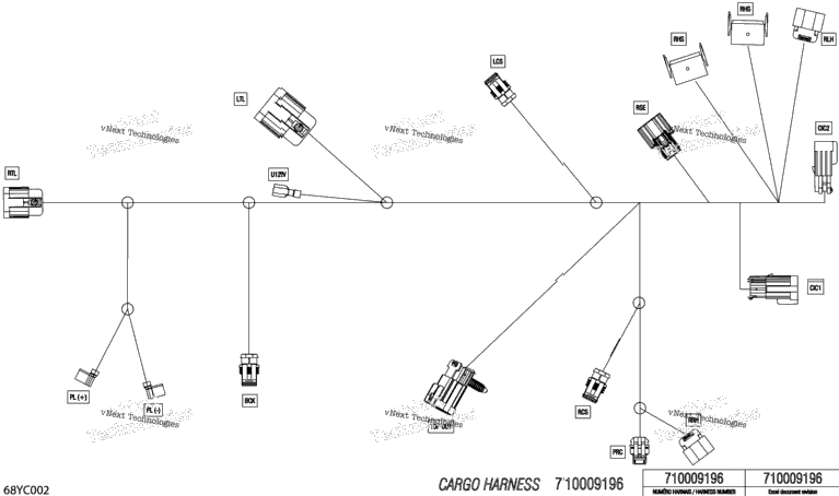 Electric - Cargo Harness - 710009196
