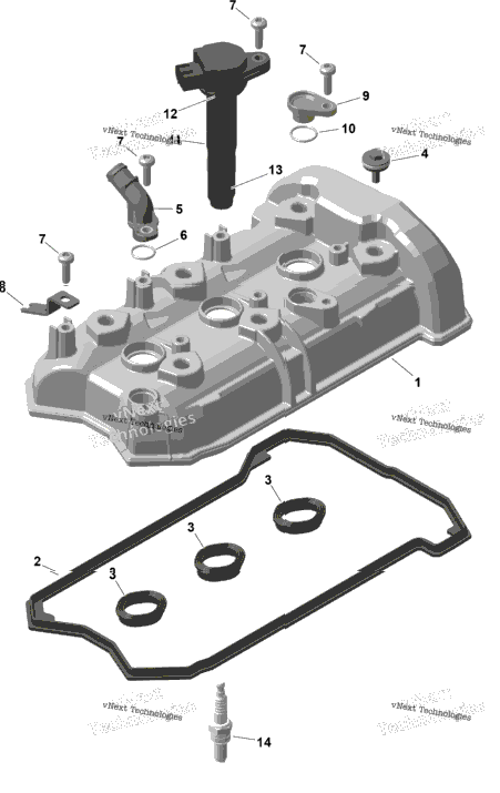 Rotax - Valve Cover