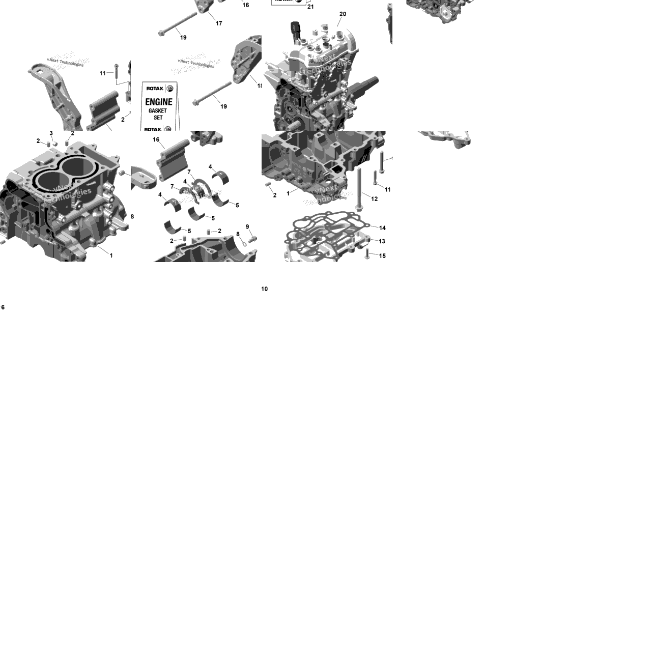 Rotax - Crankcase