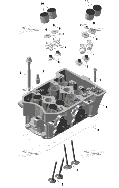 Rotax - Cylinder Head