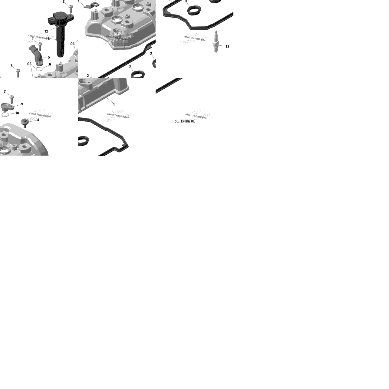 Rotax - Valve Cover - 900 Ace
