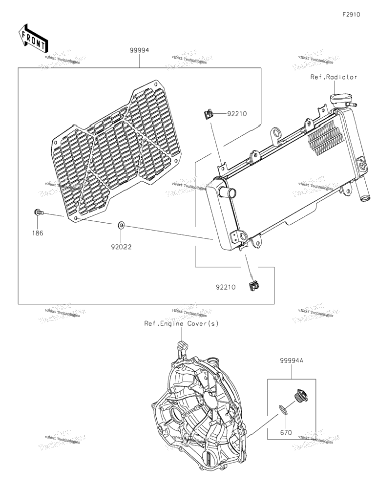 Accessory(Radiator Screen And Cap)