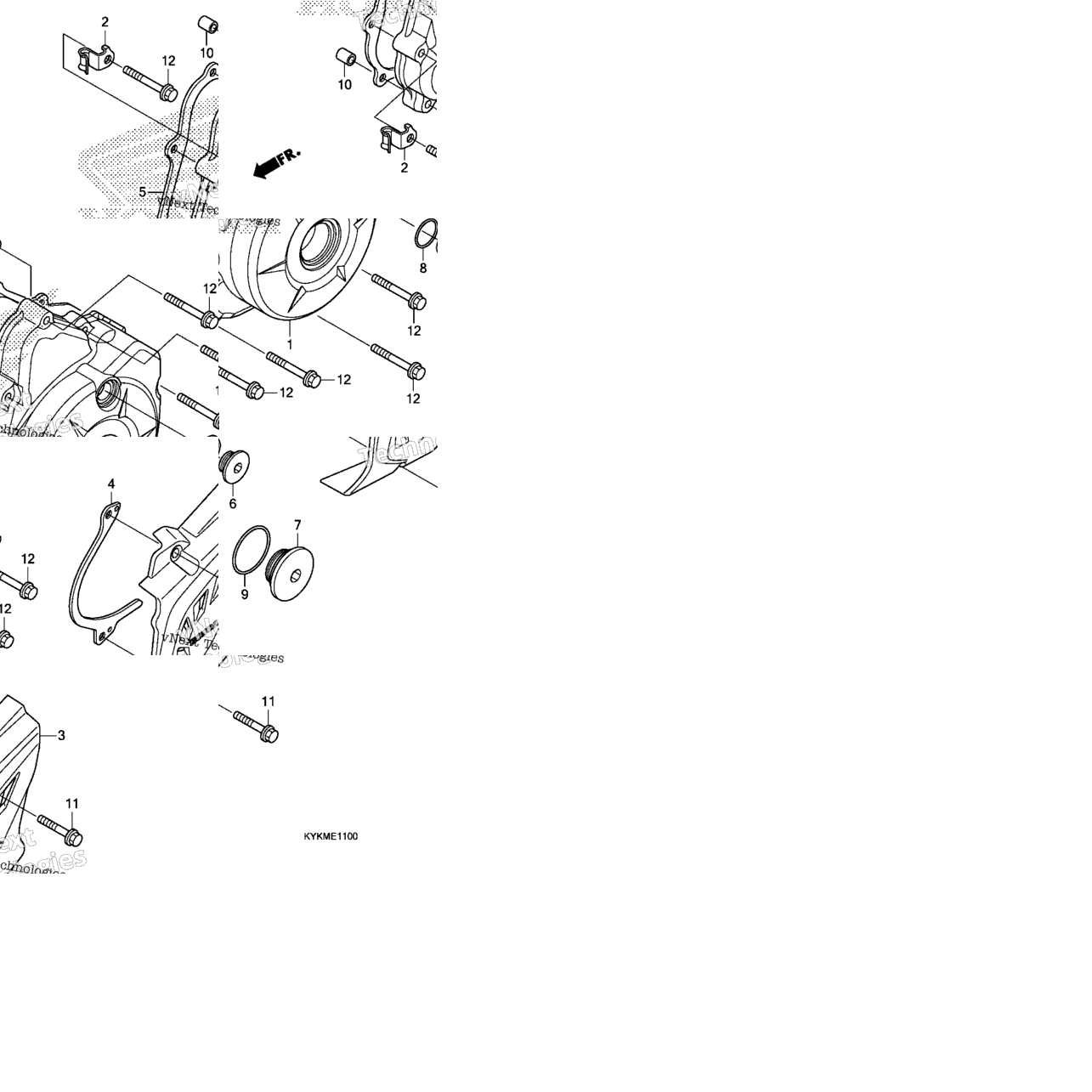 Left Crankcase Cover