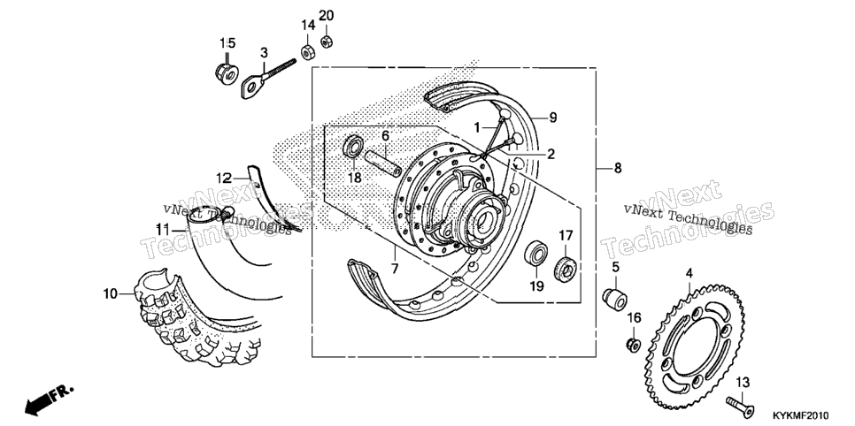 Rear Wheel