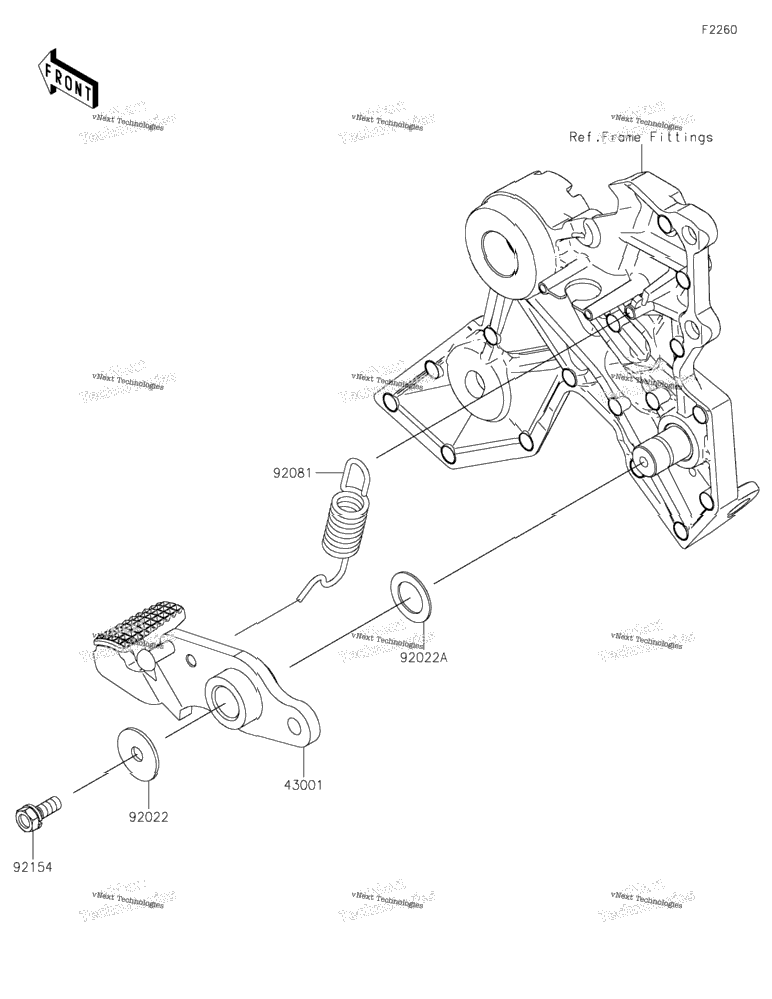 Brake Pedal/Torque Link 2