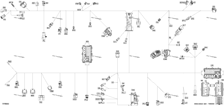 Electric - Main Harness - 710008105