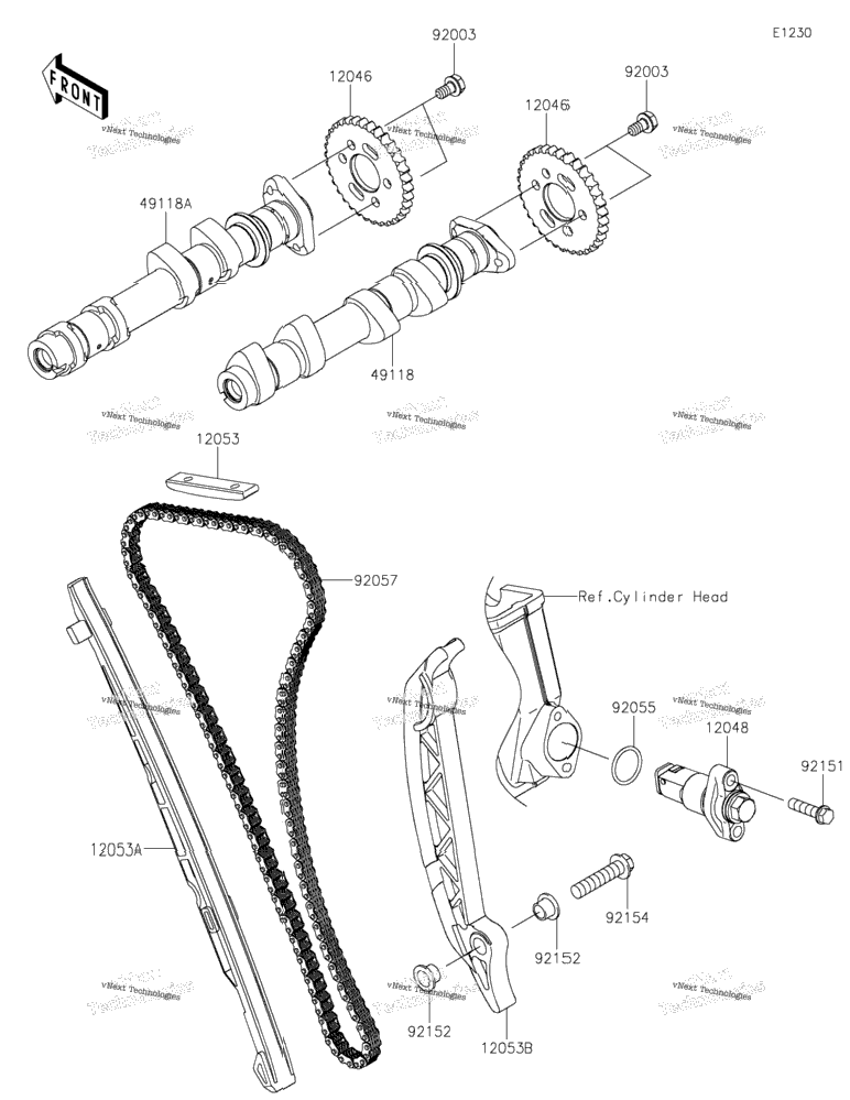 Camshaft(S)/Tensioner 2
