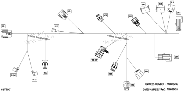 Electric - Cargo Harness - 710008435