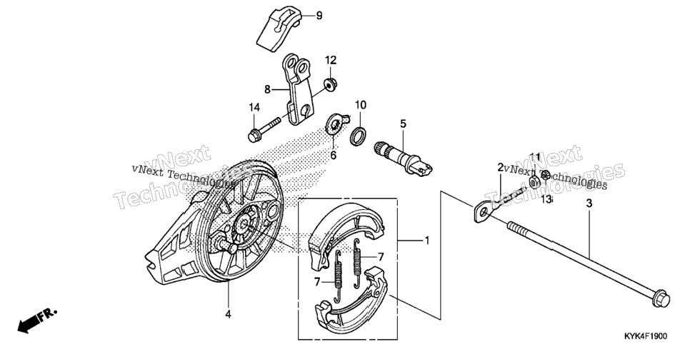 Rear Brake Panel