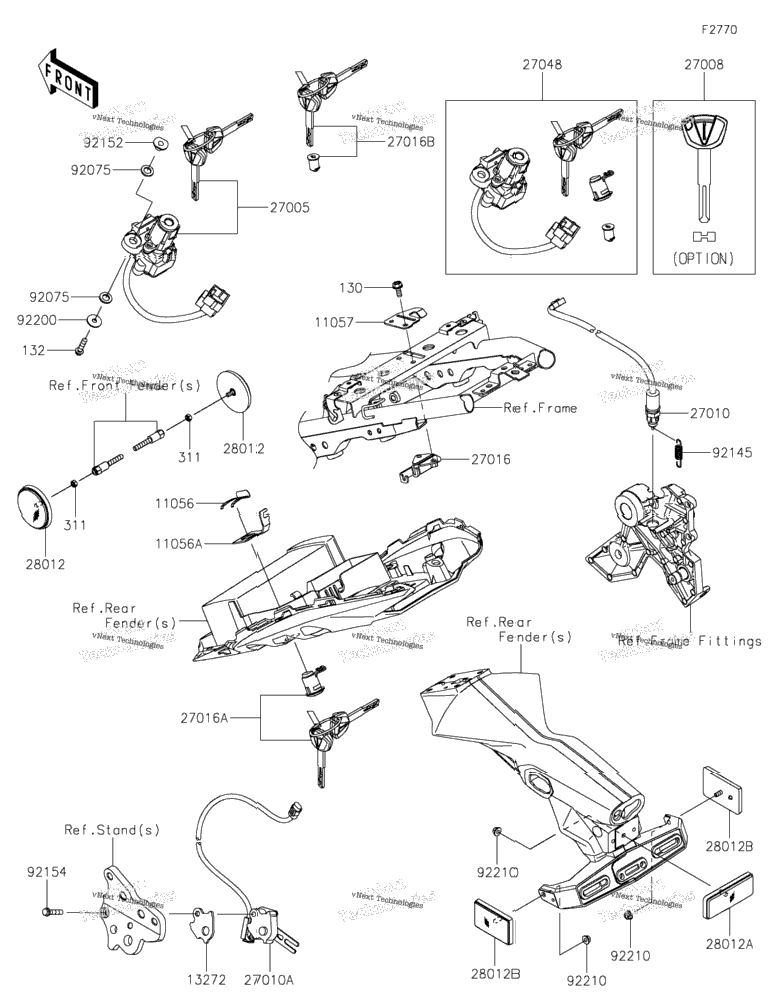Ignition Switch/Locks/Reflectors 2