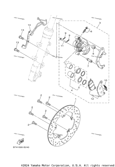 Front Brake Caliper