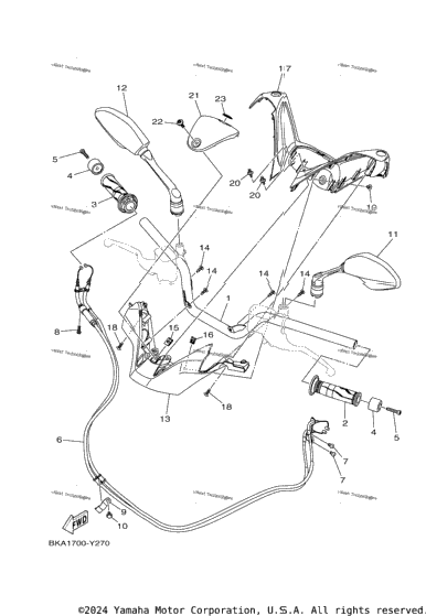 Steering Handle & Cable