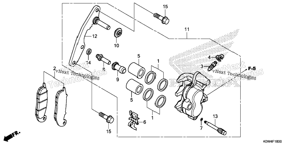 Front Brake Caliper