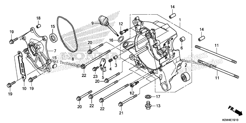 Right Crankcase