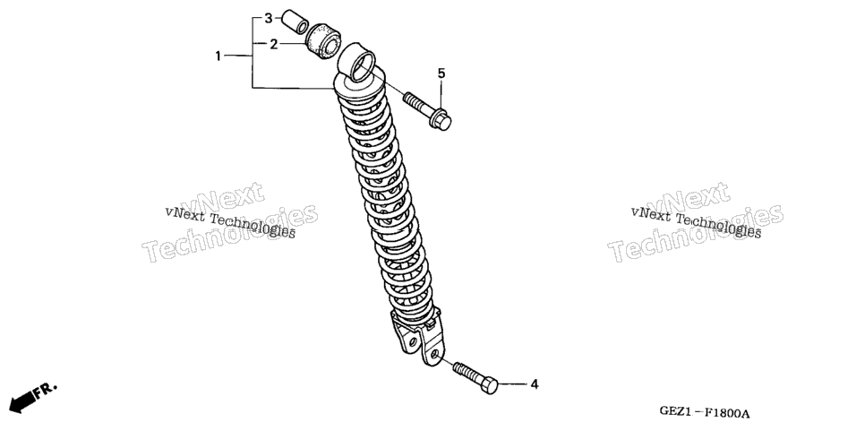 Rear Shock Absorber