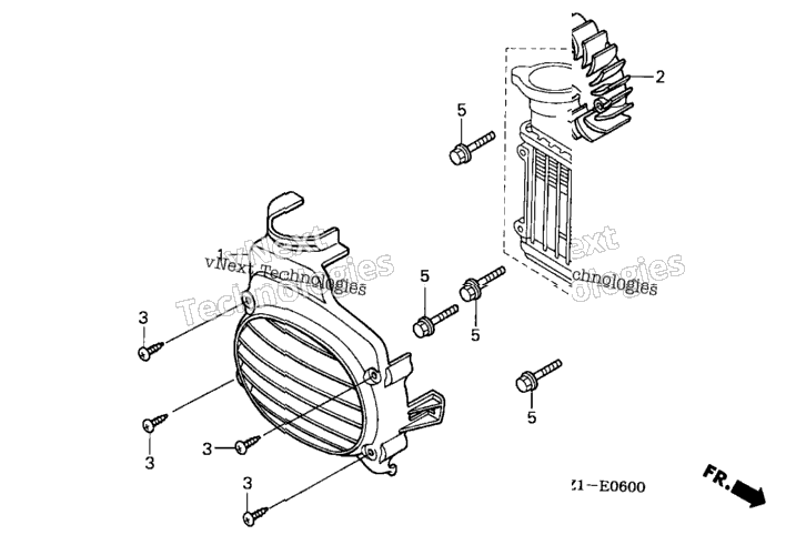 Cooling Fan + Fan Cover