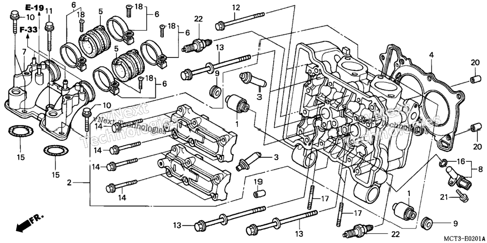 Cylinder Head ('03-'05)