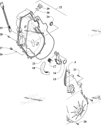 Chain Case Assembly