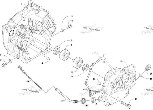 Crankcase/Cover Assembly