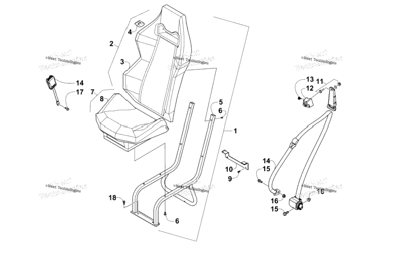 Rear Seat Assembly