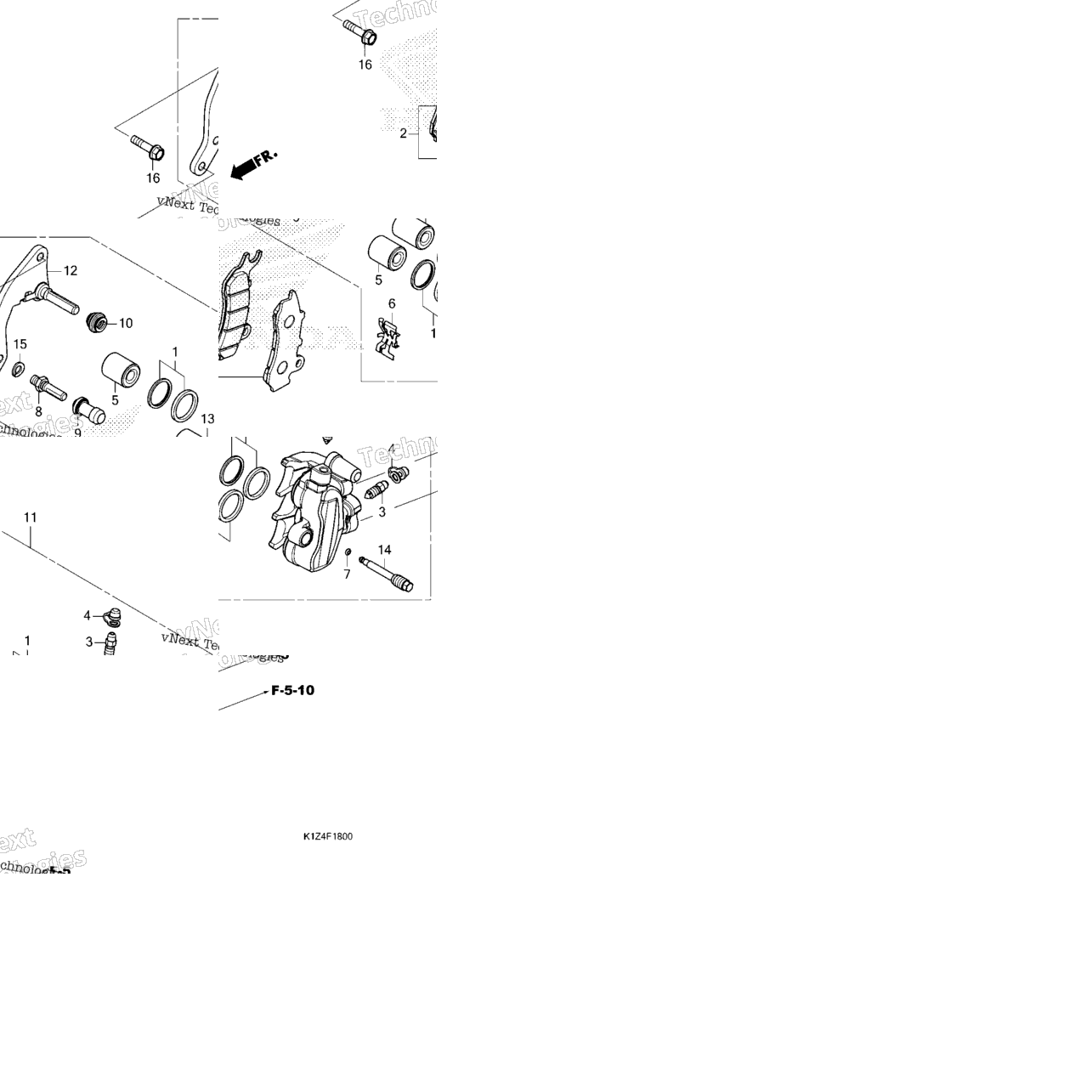 Front Brake Caliper (1)